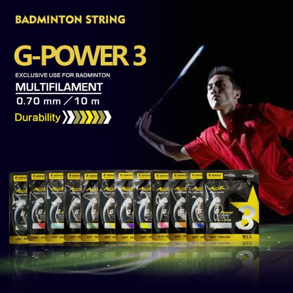 Badminton Yonex String - عالية مطاطا الريشة مضرب الخط ،
