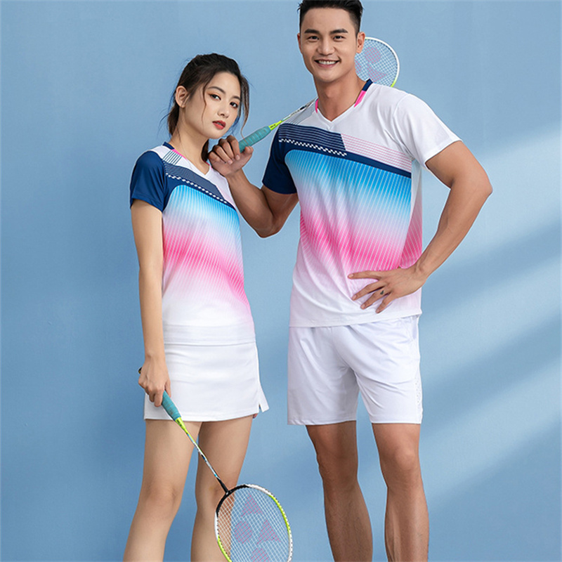 Badminton Outfit - الريشة الفانيلة و السراويل الرجال والنساء