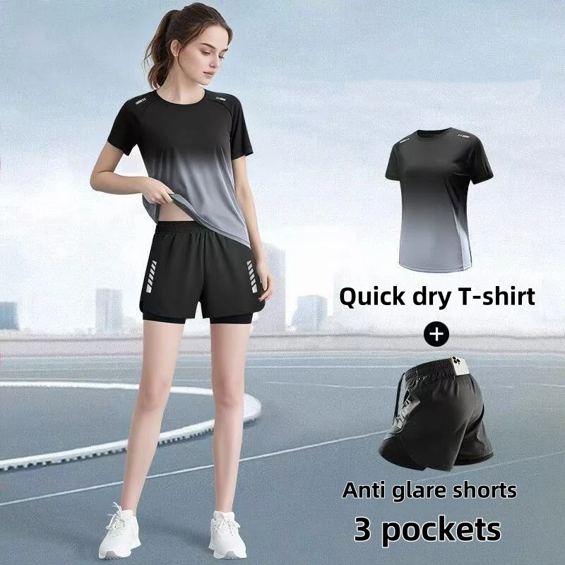 طقم ملابس رياضية نسائية، شورت  - مراجعة Badminton Outfit وسعره