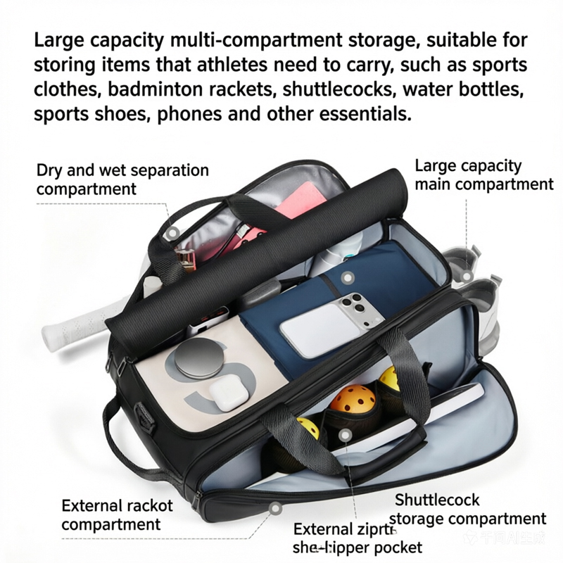 حقيبة ظهر احترافية لمضارب البي - مراجعة Badminton Equipment وسعره