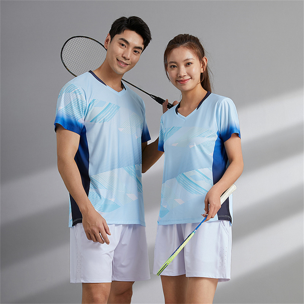 قمصان تنس الريشة سريعة الجفاف  - مراجعة Badminton Outfit وسعره