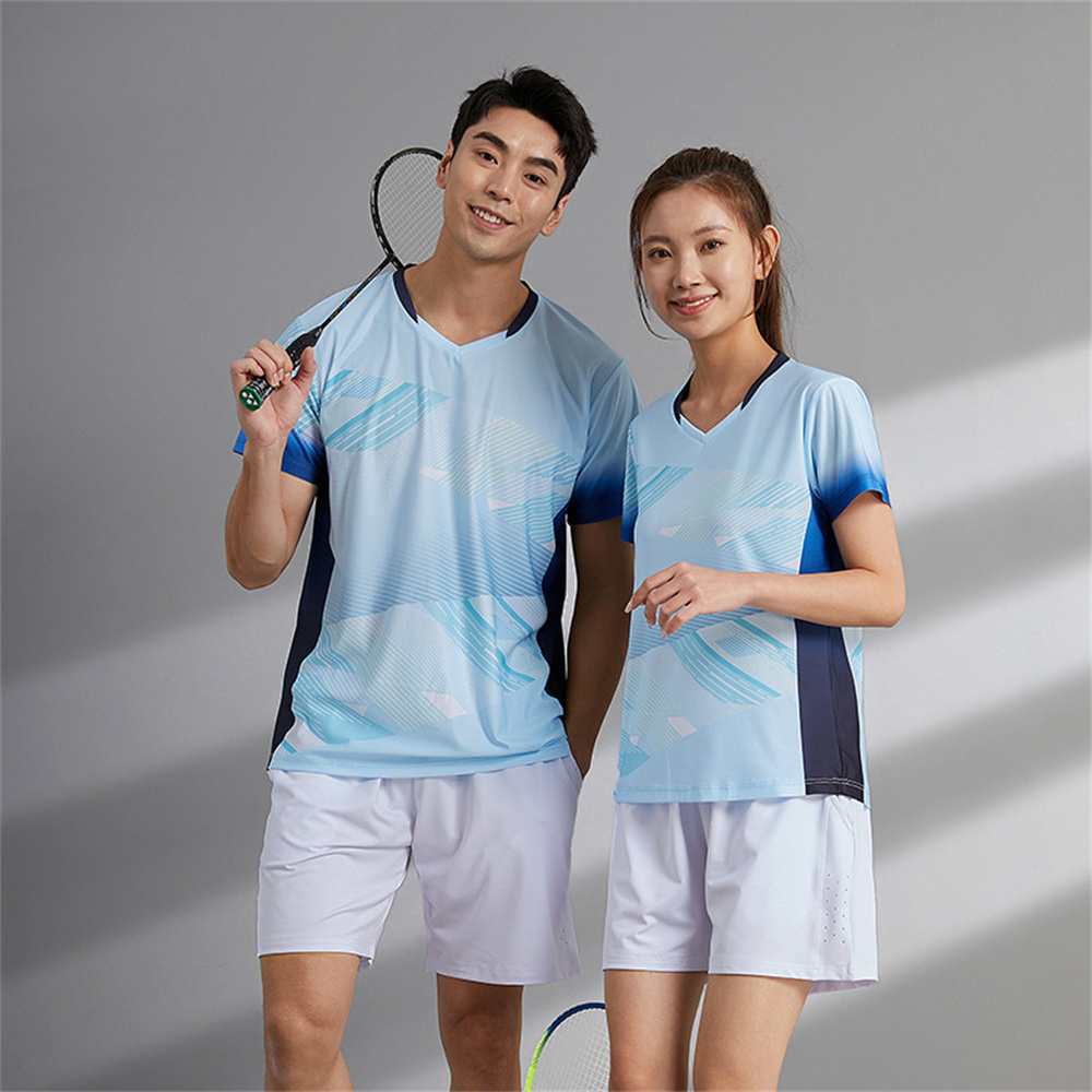 قمصان تنس الريشة سريعة الجفاف  - مراجعة Badminton Outfit وسعره