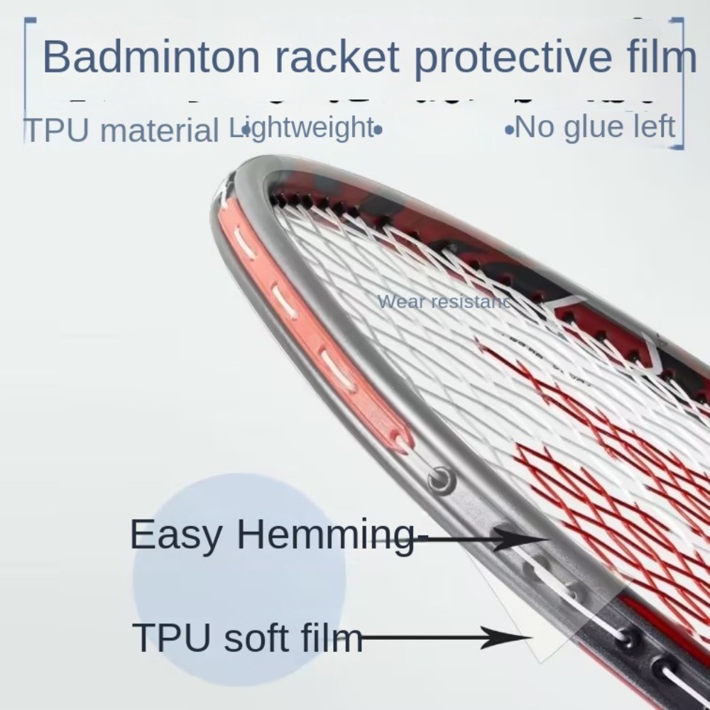 شريط واقي حافة رأس مضرب تنس ال - مراجعة Badminton Yonex String وسعره