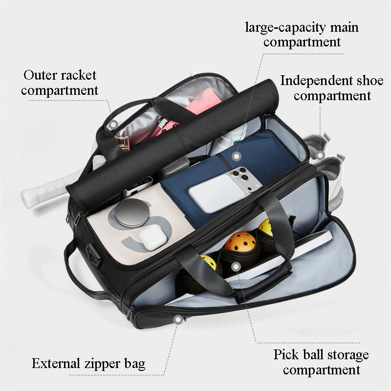 حقيبة تنس، سعة كبيرة، خفيفة ال - مراجعة Badminton Equipment وسعره