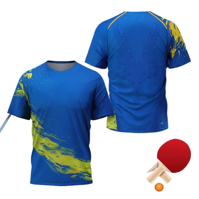قميص رياضي للرجال بتصميم تنس ا - مراجعة Badminton Outfit وسعره