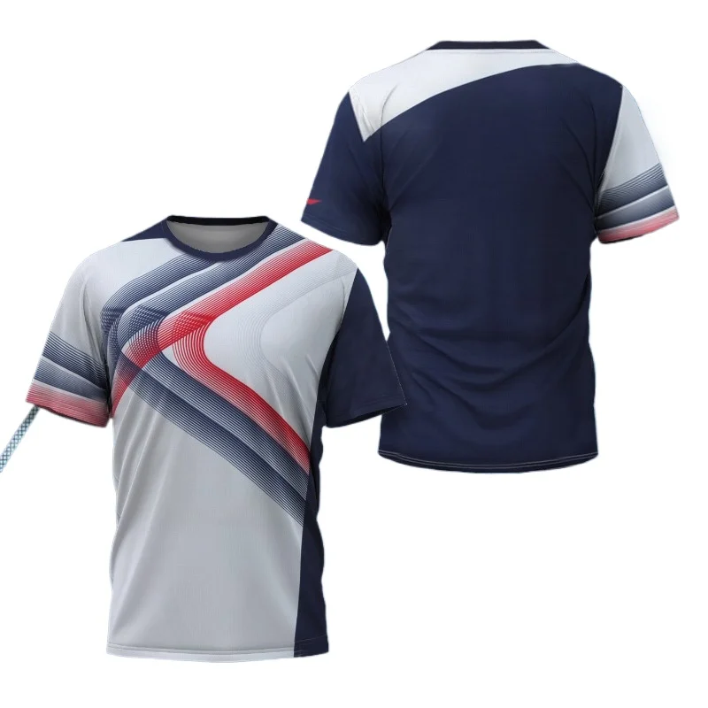 قميص رياضي للرجال بتصميم تنس ا - مراجعة Badminton Outfit وسعره