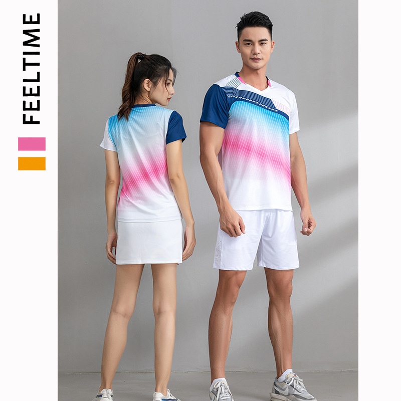 الريشة الفانيلة و السراويل الر - مراجعة Badminton Outfit وسعره