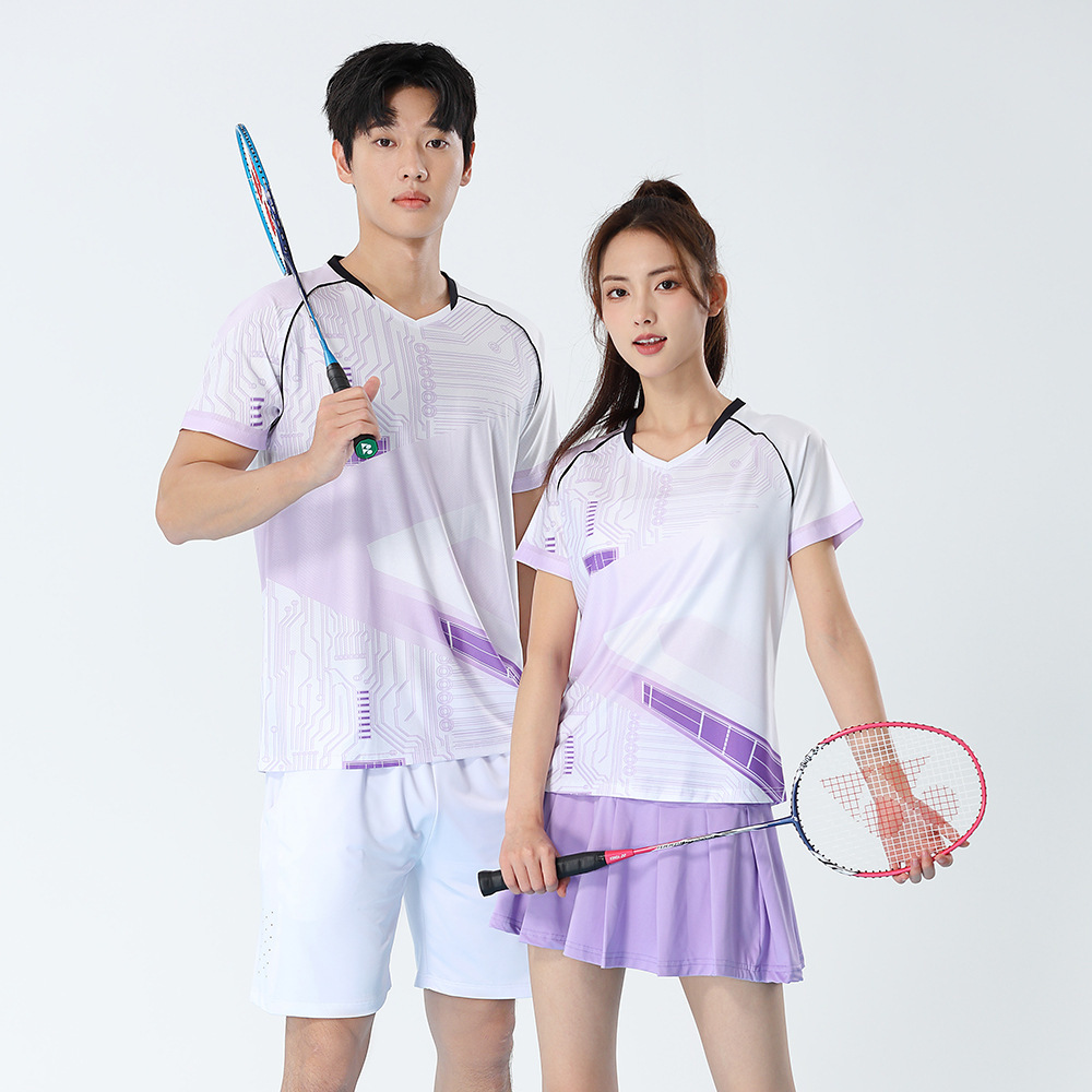 طقم تنس نسائي من قطعتين، قمصان - مراجعة Badminton Outfit وسعره